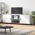 Alivia TV Stand with 2 Doors - White, Engineered Wood