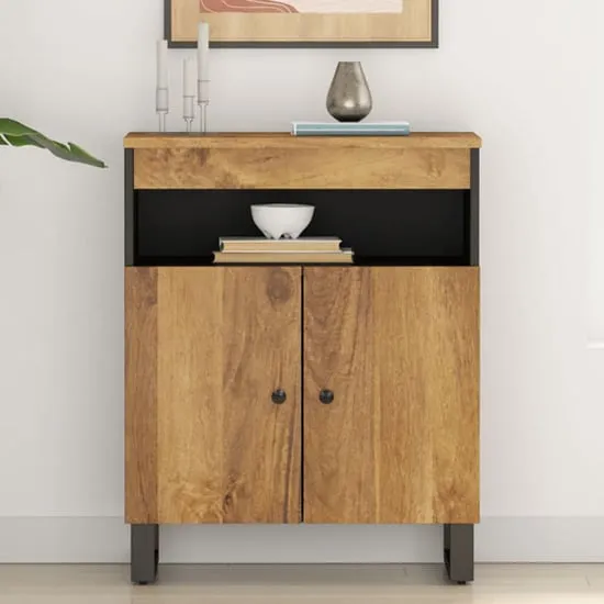 Alix 2-Door Sideboard - Honey Brown, Mango Wood image