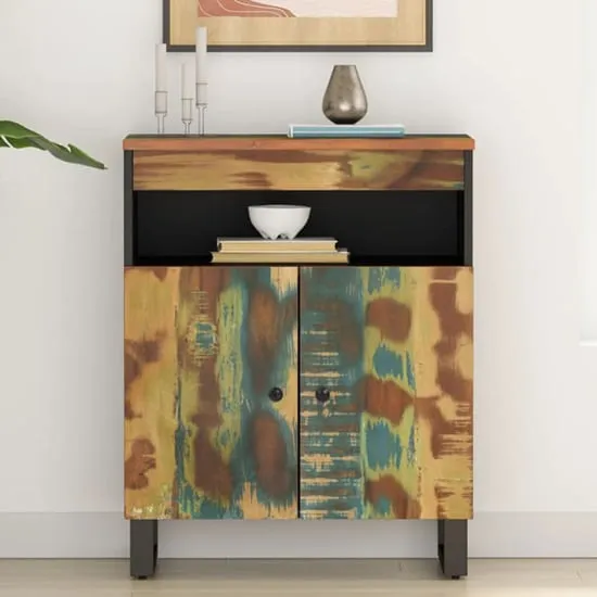Alix 2-Door Sideboard - Multicolour, Reclaimed Wood