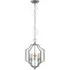 Alkali 5 Bulb Pendant Light - Silver, Iron