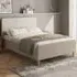 Alkham Double Ottoman Bed with Storage - Natural, Fabric