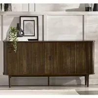 Allen Sideboard with Sliding Doors - Dark Oak