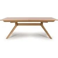 Allen Small Extendable Dining Table - Natural, Oak