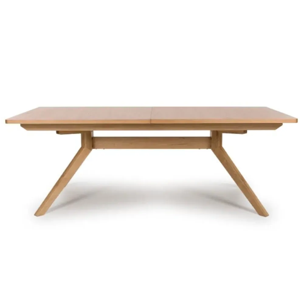 Allen Small Extendable Dining Table - Natural, Oak