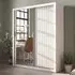 Allen Wardrobe with 2 Sliding Doors - White