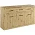 Allen Wooden Sideboard with 3 Doors 3 Drawers - Artisan Oak