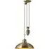 Allendale Steel Pendant Ceiling Light - Antique Brass