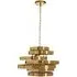 Allina 4 Lights Ceiling Pendant Light - Titanium Gold, Metal