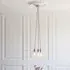 Allston 3-Light Pendant Ceiling Light - Nickel, Glass