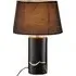 Allston Ceramic Table Lamp - Black
