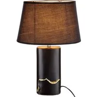 Allston Ceramic Table Lamp - Black, Ceramic alternate view