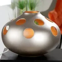 Allston Ceramics Nazareth Bulbous Table Lamp - Champagne, Ceramic