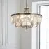 Allston Faceted Glass Pendant Ceiling Light - Brass