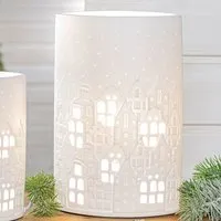Allston Large Porcelain City Light Table Lamp - White