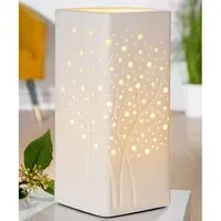 Allston Porcelain Table Lamp - White