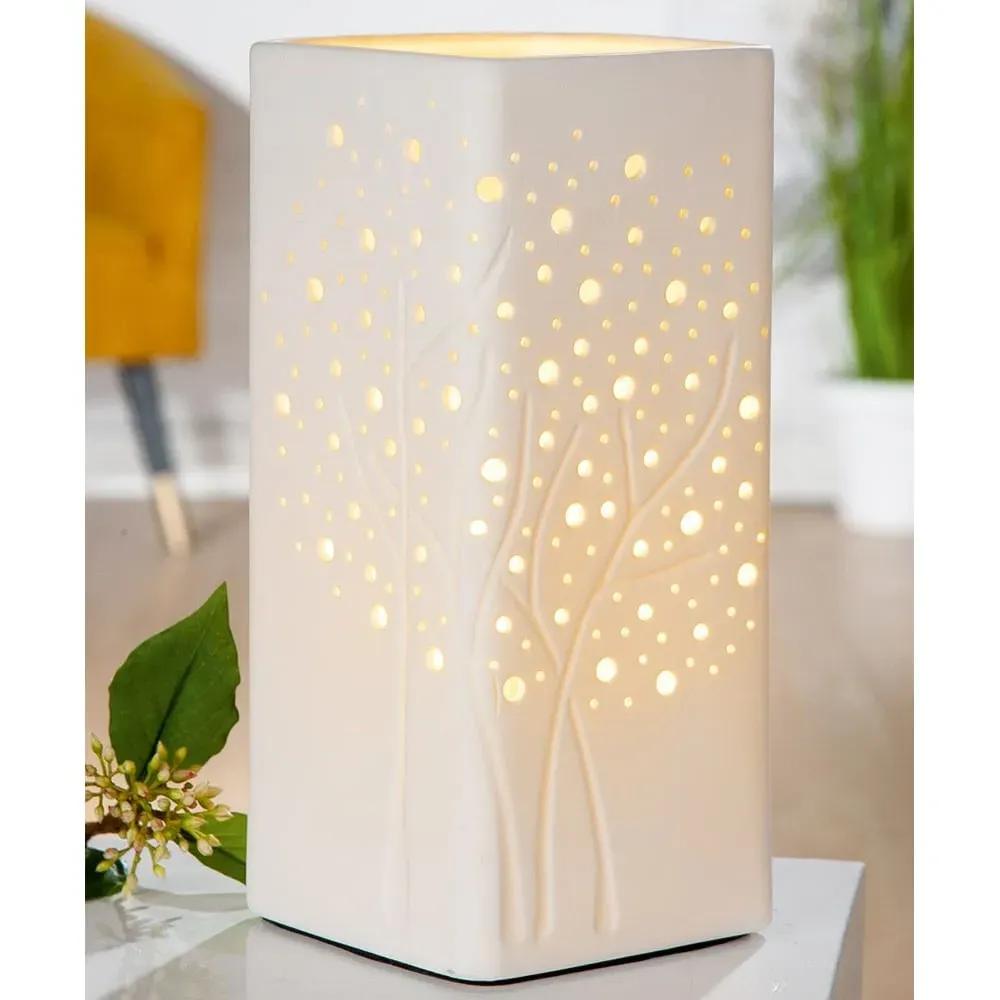 Allston Porcelain Table Lamp - White