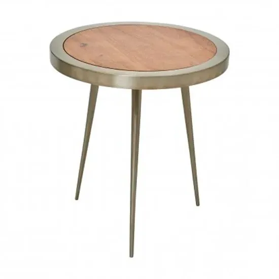 Almory Round Medium Coffee Table - Natural, Acacia Wood