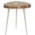 Almory Side Table - Natural, Acacia Wood