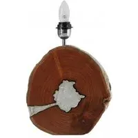 Almory Table Lamp - Natural, Acacia Wood