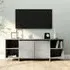 Aloha TV Stand with 2 Doors - Concrete Effect