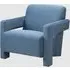 Alpine Velvet Armchair - Blue
