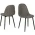 Alsip Dining Chairs - Grey, Fabric