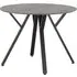 Alsip Round Dining Table - Concrete Effect, Wood