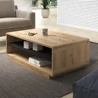 Altea Coffee Table with Undershelf - Torus Oak