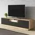 Altea TV Stand 2 Doors 1 Drawer with LED - Torus Oak