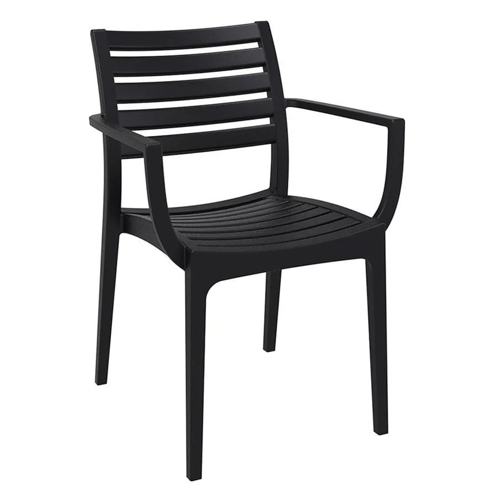 Alto Outdoor Armchair - Black, Polypropylene