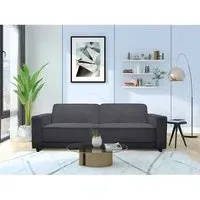 Alton 3-Seater Sofa Bed - Anthracite, Corduroy