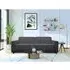 Alton 3-Seater Sofa Bed - Anthracite, Corduroy