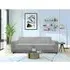 Alton 3-Seater Sofa Bed - Grey, Corduroy