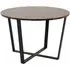 Altoona Round Dining Table - Brown, Marble Effect