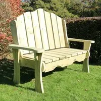 Altos 2-Seater Garden Bench - Natural