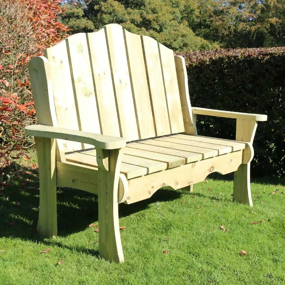 Altos 2-Seater Garden Bench - Natural