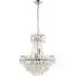 Amadis 6 Lights Ceiling Pendant Light - Chrome, Glass