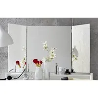 Amanda Folding Dressing Mirror - Mirrored Glass alternate view
