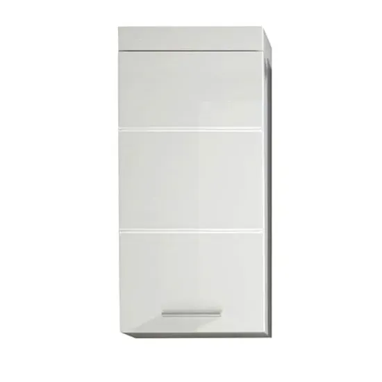 Amanda Wall Mounted Storage Cabinet - White, High Gloss product