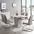 Amarillo Rectangular Dining Table with 6 Chairs - Champagne