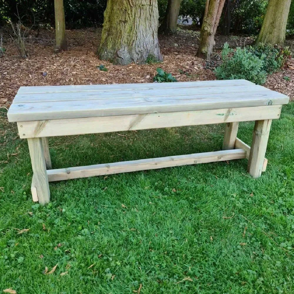 Amersham Garden Seating Bench - Natural, FSC Certified Wood product