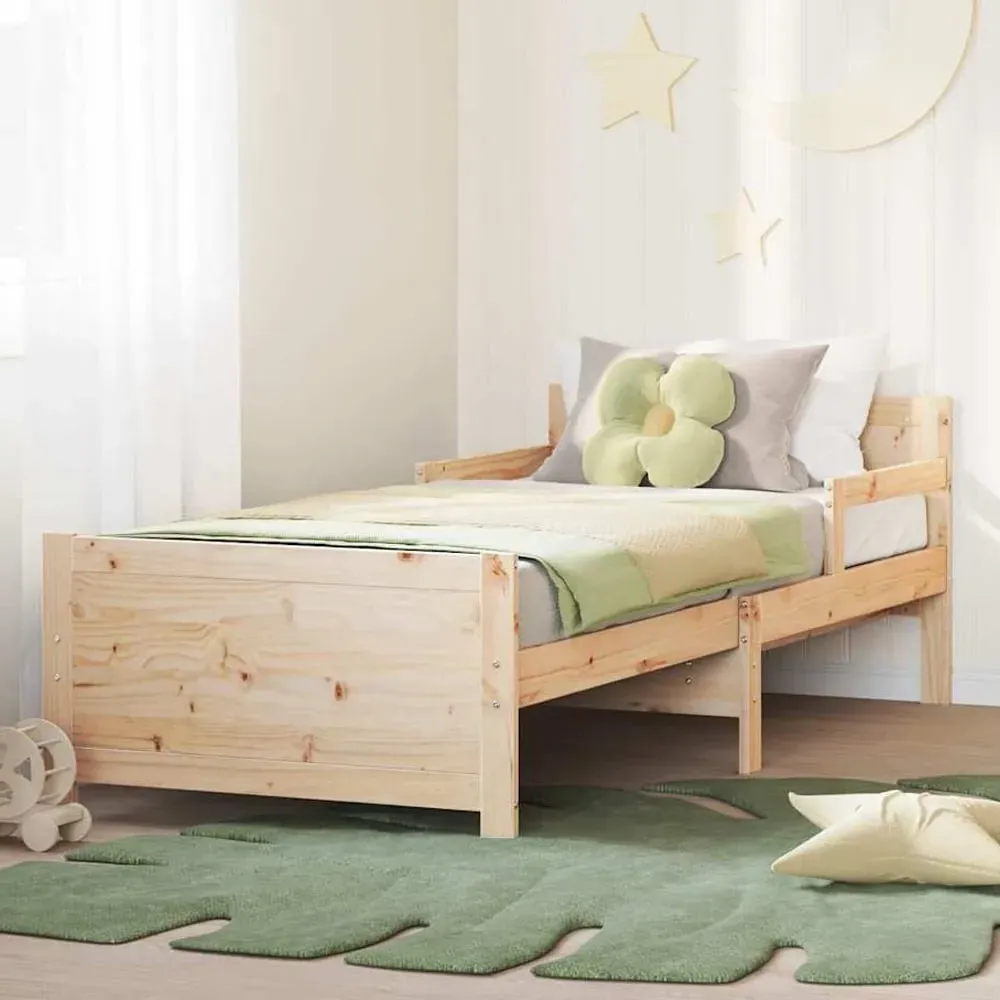 Anchorage Extendable Kids Bed Frame - Natural, Pine image