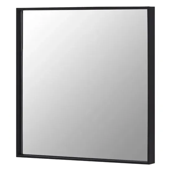 Andstima Large Square Wall Mirror - Black