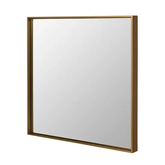 Andstima Large Square Wall Mirror - Gold