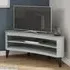 Anfossi Corner TV Stand with Cable Management - Grey