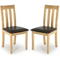 Annect Dining Chairs - Natural, Rubber Wood
