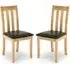 Annect Dining Chairs - Natural, Rubber Wood