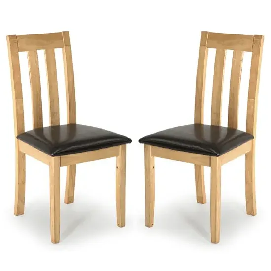 Annect Dining Chairs - Natural, Rubber Wood image