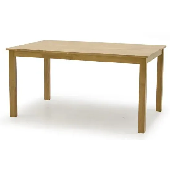Annect Rectangular Dining Table - Natural, Rubber Wood image