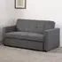 Annecy Fabric Sofa Bed - Dark Grey